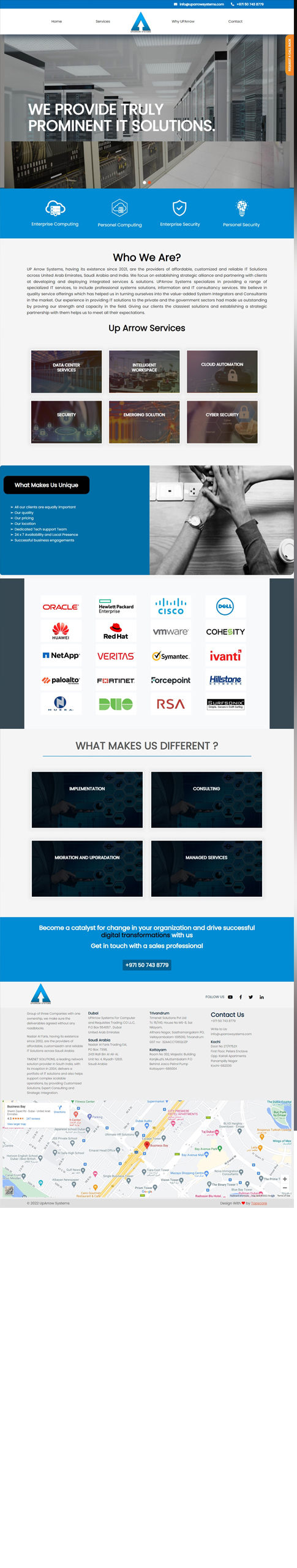 UpArrow systems